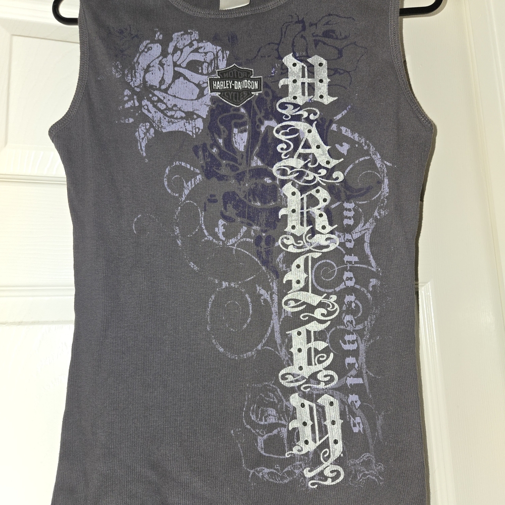Harley-Davidson Gray Tank Top